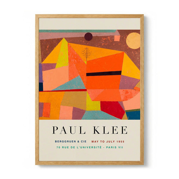 Paul Klee Joyful Mountain Art Exhibition