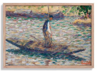 A Fisherman by Georges Seurat