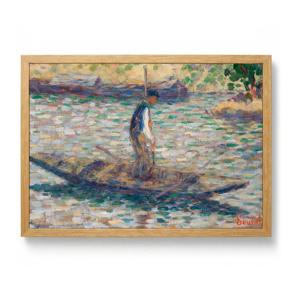 A Fisherman von Georges Seurat