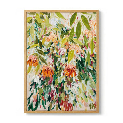 Abstract Floral Garden by Edie