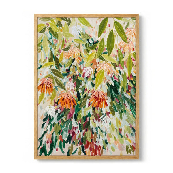 Abstract Floral Garden by Edie