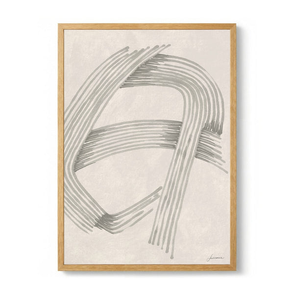 Abstract Flowing Lines by Lucrecia Caporale