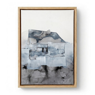 Abstract Grey House by Joshua