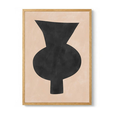 Abstract Vase Silhouette di Elena Ristova