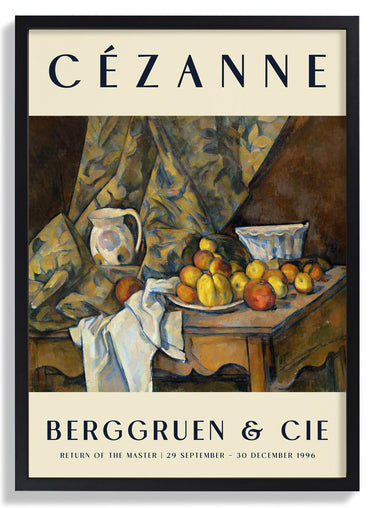 Äpfel & Pfirsiche Kunstausstellung von Paul Cézanne – Kuriosis Fine Art GmbH