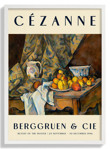 Äpfel & Pfirsiche Kunstausstellung von Paul Cézanne – Kuriosis Fine Art GmbH