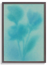 Aqua Bloom Silhouette by Frida Floral Studio - Kuriosis Fine Art GmbH
