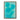 Aqua Bloom Silhouette by Frida Floral Studio - Kuriosis Fine Art GmbH