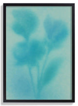 Aqua Bloom Silhouette by Frida Floral Studio - Kuriosis Fine Art GmbH