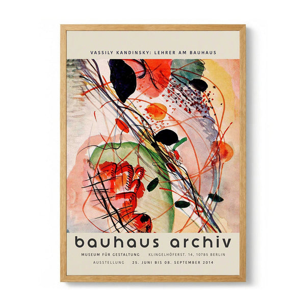 Aquarell Print door Wassily Kandinsky Exhibition