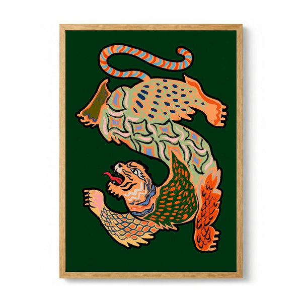 Asiantiger Green by Arty Guava