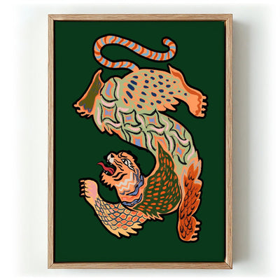 Asiantiger Green by Arty Guava