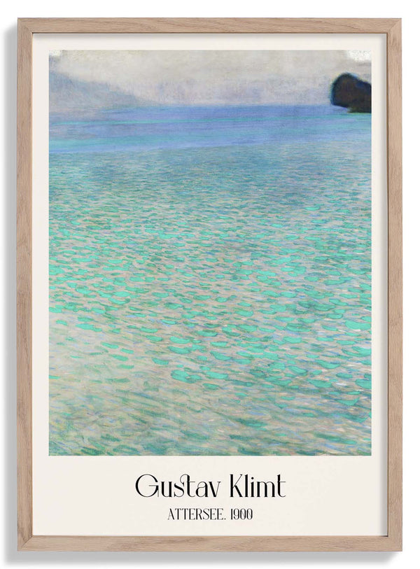 Attersee par Gustav Klimt