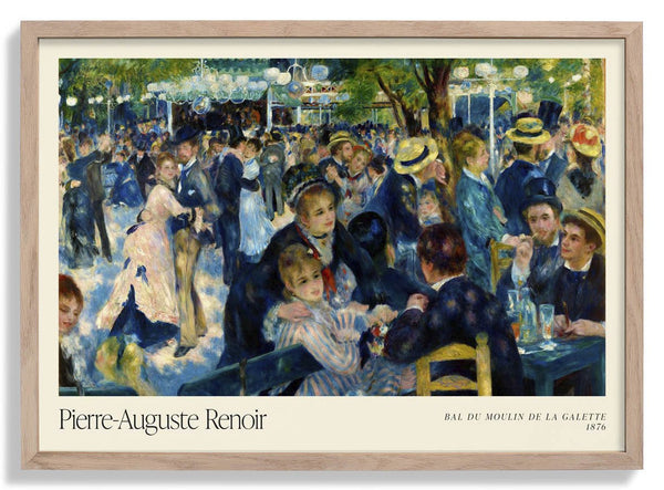 Bal du Moulin de la Galette – Renoir Classic Poster – Kuriosis