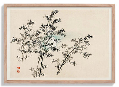Bamboo by Kōno Bairei