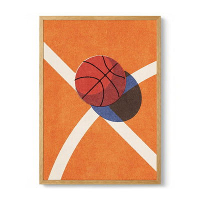 Basketball Court Minimal by Daniel Coulmann