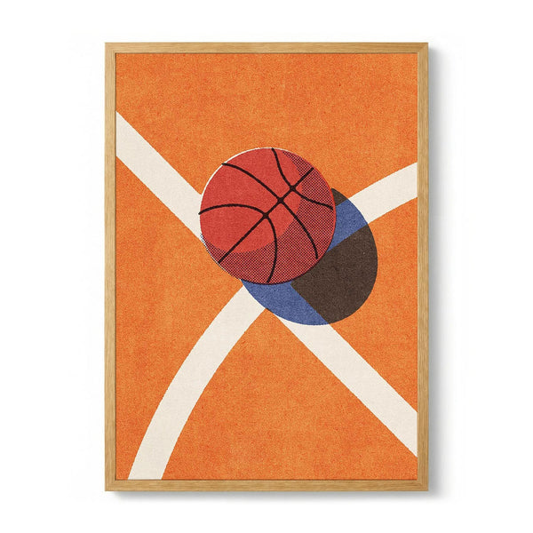 Basketball Court Minimal by Daniel Coulmann