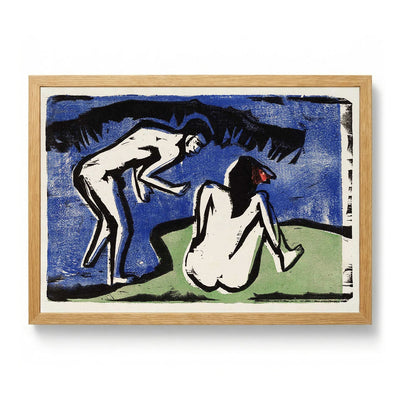 Bathing Couple von Ernst Kirchner