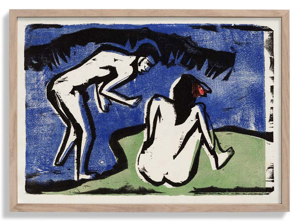 Bathing Couple von Ernst Kirchner