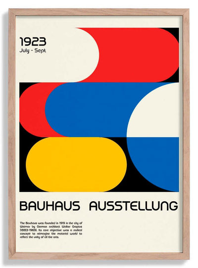 Bauhaus Ausstellung 1923 door Retrodrome