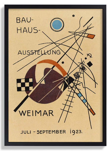 Bauhaus Ausstellung 1923 Weimar by Wassily Kandinsky - Kuriosis Fine Art GmbH