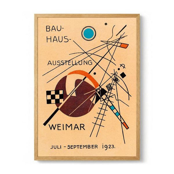 Bauhaus Ausstellung 1923 Weimar door Wassily Kandinsky