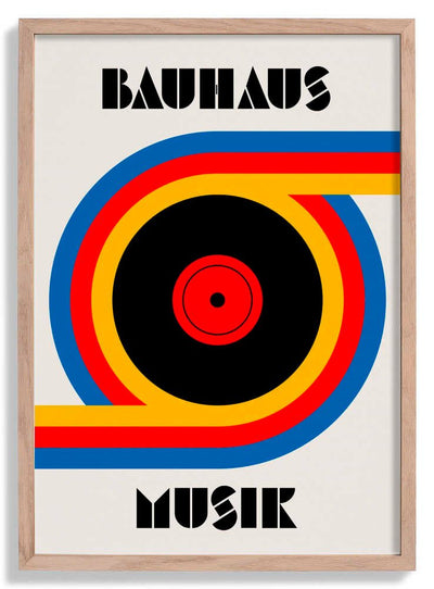 Bauhaus Musik Vinyl door Retrodrome