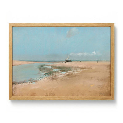 Beach at Low Tide von Edgar Degas