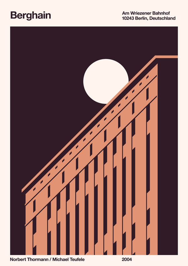 Berghain Night von Florent Bodart
