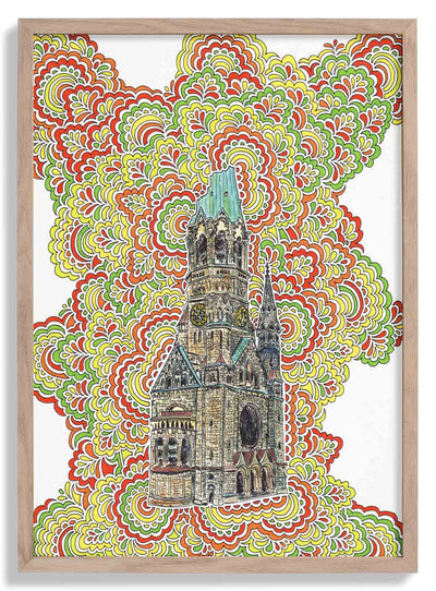 Berlin Gedaechtnis Kirche door Kaitlyn Parker
