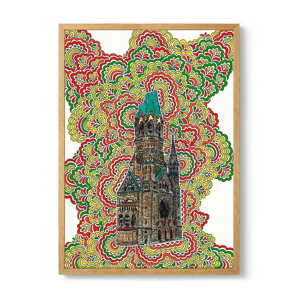 Berlin Gedaechtnis Kirche by Kaitlyn Parker