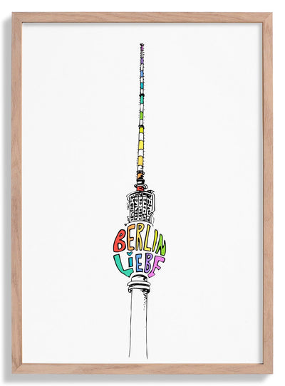 Berlin Liebe door Kaitlyn Parker