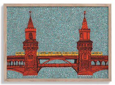 Berlin Oberbaumbrücke by Kaitlyn Parker