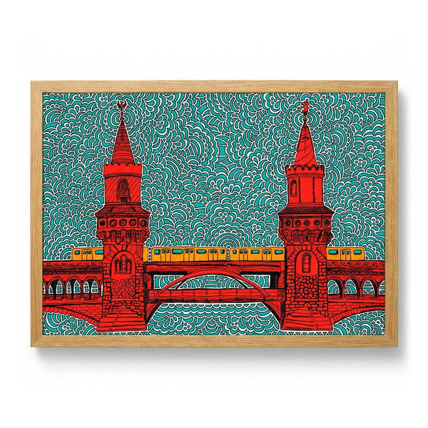 Berlin Oberbaumbrücke by Kaitlyn Parker