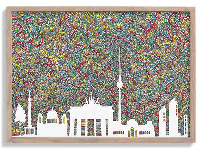 Berlin Skyline door Kaitlyn Parker
