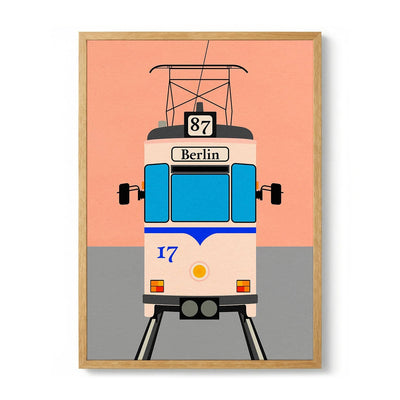 Berlin Tram by Rosi Feist