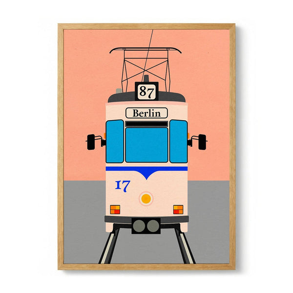 Berlin Tram by Rosi Feist