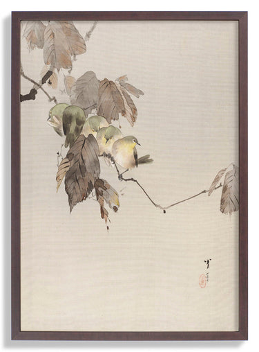 Birds on a Branch by WANTANABE SEITEI - Kuriosis Fine Art GmbH