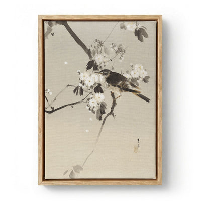Birds on a Flowering Branch (1887) by Watanabe Seitei