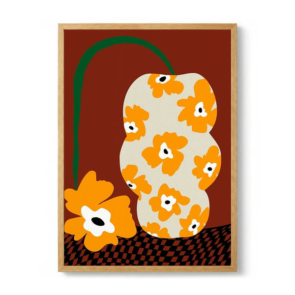 Blooms & Pottery by Miho Art Studio - Kuriosis Fine Art GmbH