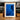 Blue Geometric Stairs by Linda Wride - Kuriosis Fine Art GmbH