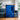 Blue Geometric Stairs by Linda Wride - Kuriosis Fine Art GmbH