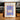 Blue Vines Orange Flowers Papiers Découpés Art Exhibition - Kuriosis Fine Art GmbH
