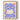 Blue Vines Orange Flowers Papiers Découpés Art Exhibition - Kuriosis Fine Art GmbH