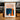 Bold Blue Orange and White Brushstrokes by MANSI SAXENA - Kuriosis Fine Art GmbH