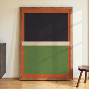 Bold Geometric Blocks by Vitor Costa - Kuriosis Fine Art GmbH