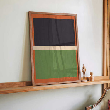 Bold Geometric Blocks by Vitor Costa - Kuriosis Fine Art GmbH