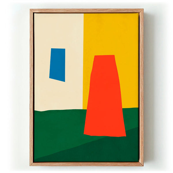 Bold Geometric Shapes and Vibrant Colors by Little Dean - Kuriosis Fine Art GmbH