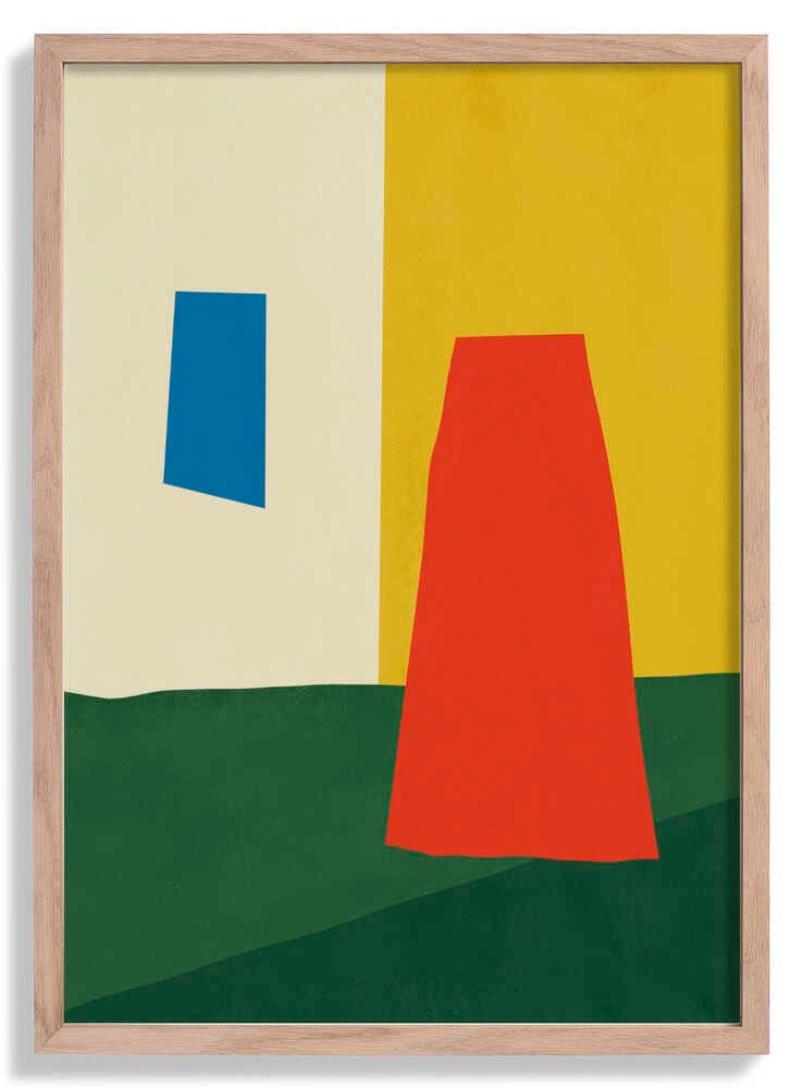 Bold Geometric Shapes and Vibrant Colors by Little Dean - Kuriosis Fine Art GmbH