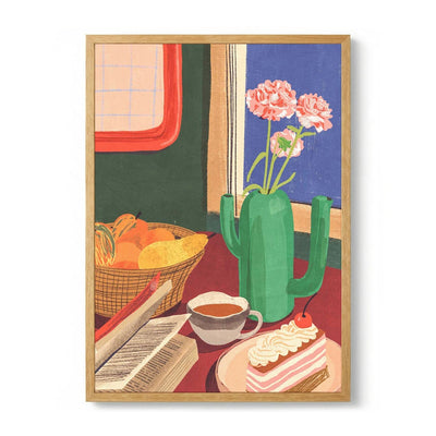 Book coffee and cake By Gigi Rosado
